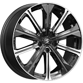 Диски Скад KP013 7x19 5*108 ET33 DIA60.1 Diamond Black Gris Литой купить с бесплатной доставкой в пункты выдачи в Петербурге